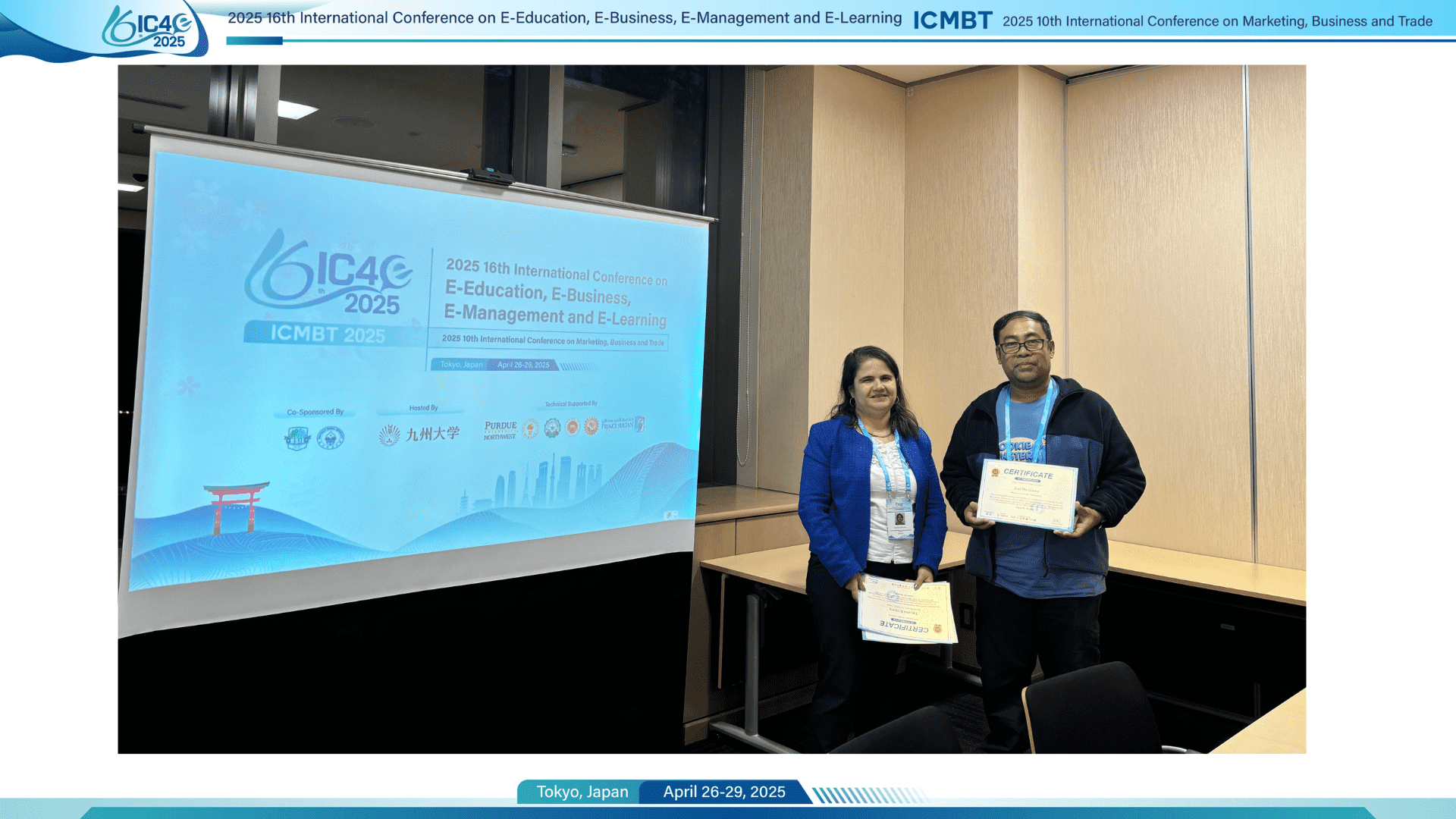 Best Presentation Award Winner - Onsite Session 10